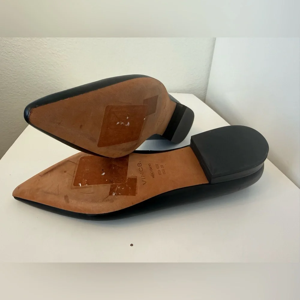 NWOT Vince Isabel Pointed Toe Flat size 8.5 - Picture 8 of 8